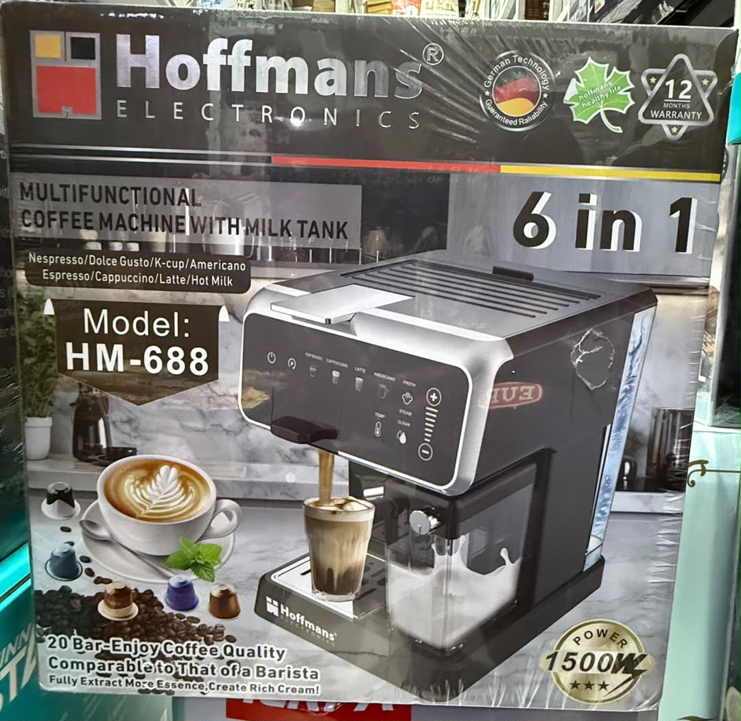 Coffee Machine with Milk Tank