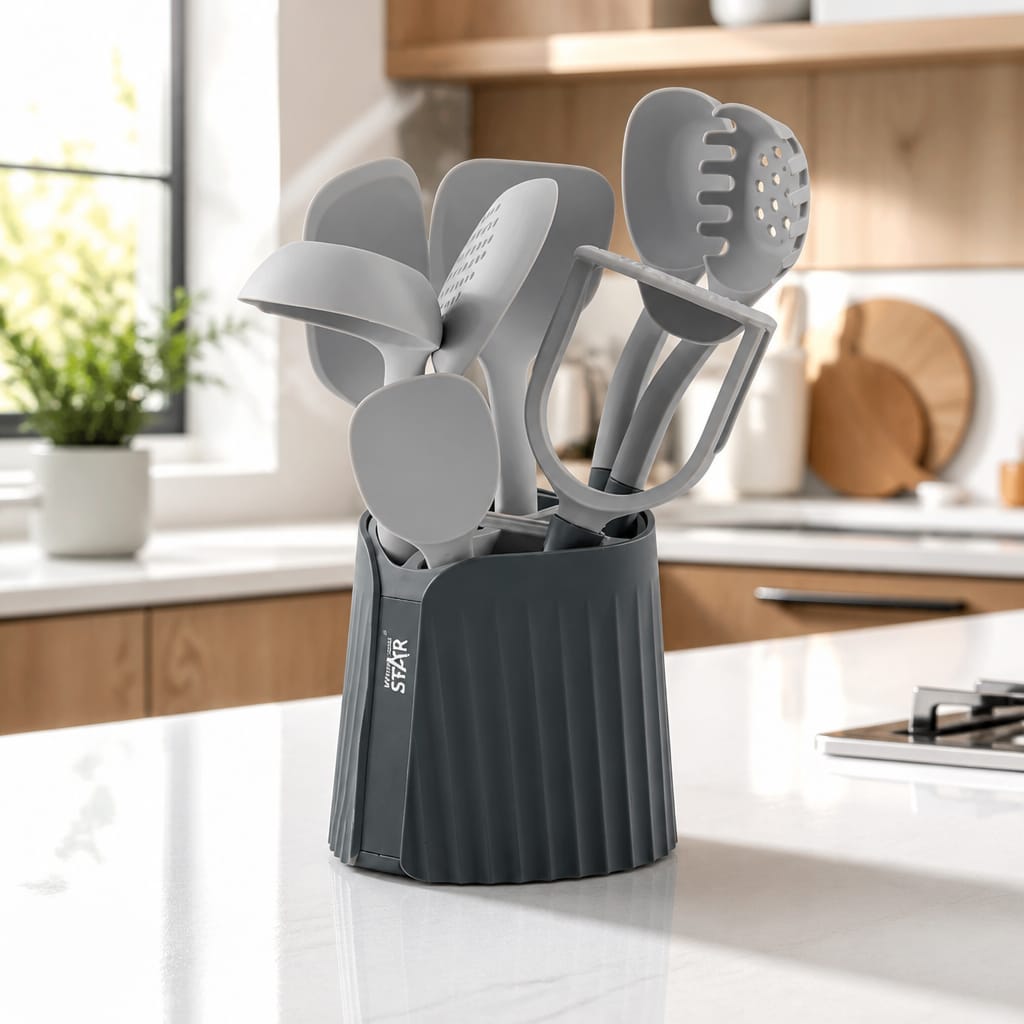 Silicone spoon set