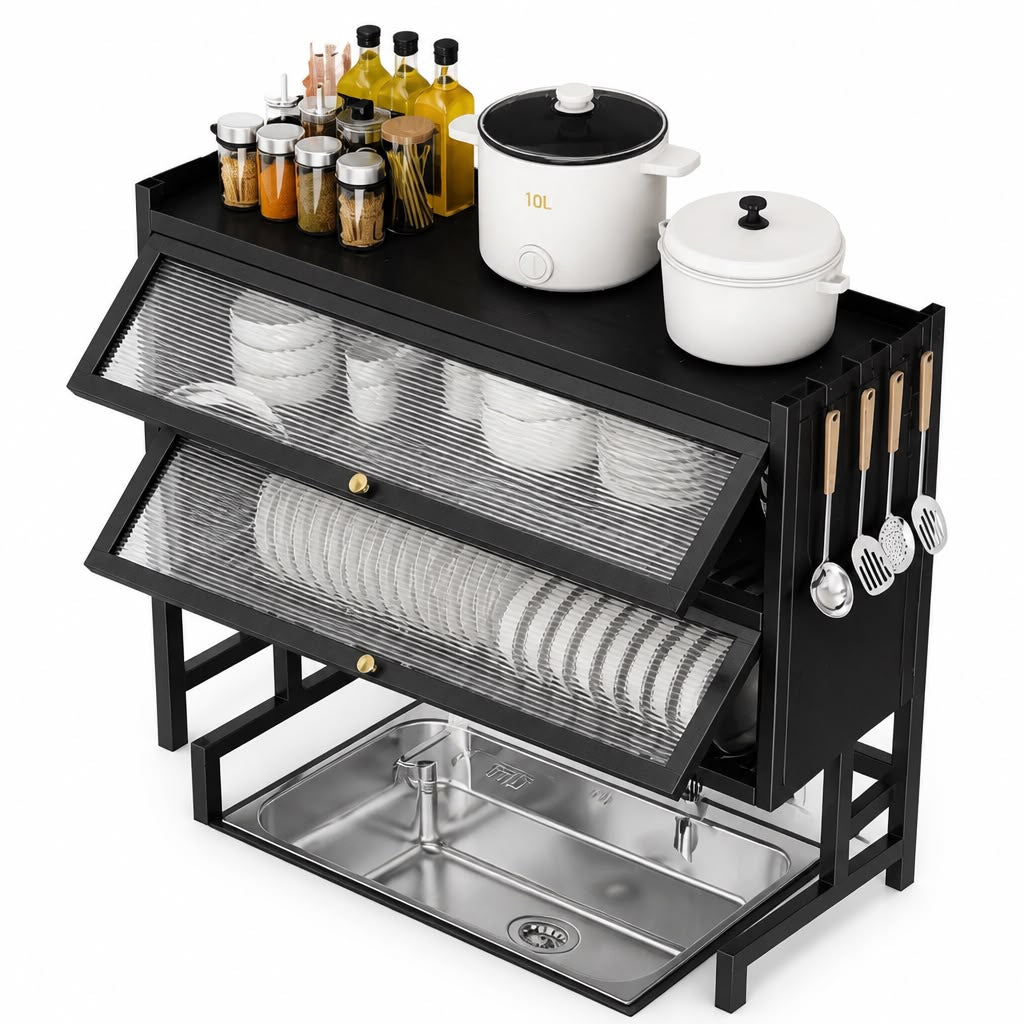 Double Layer Drain Rack