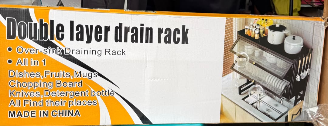 Double Layer Drain Rack