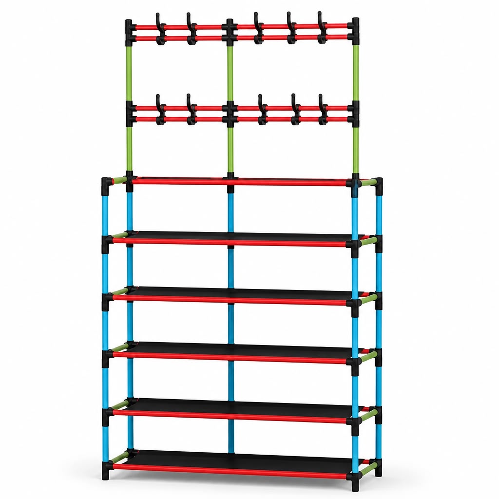 Shoe & Hat Rack