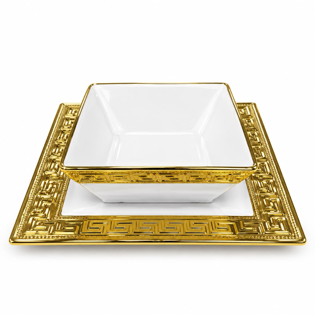 Beautiful plate set