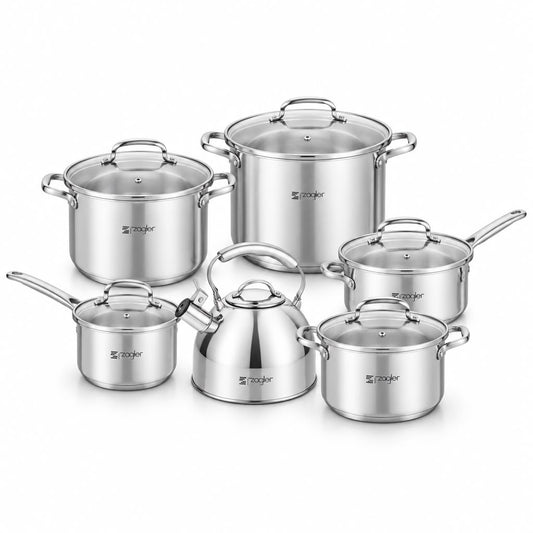 Stainless steel cooker set