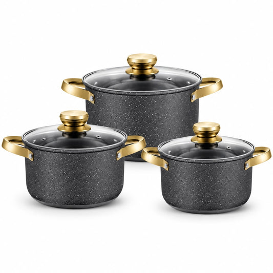 Non-stick pot set