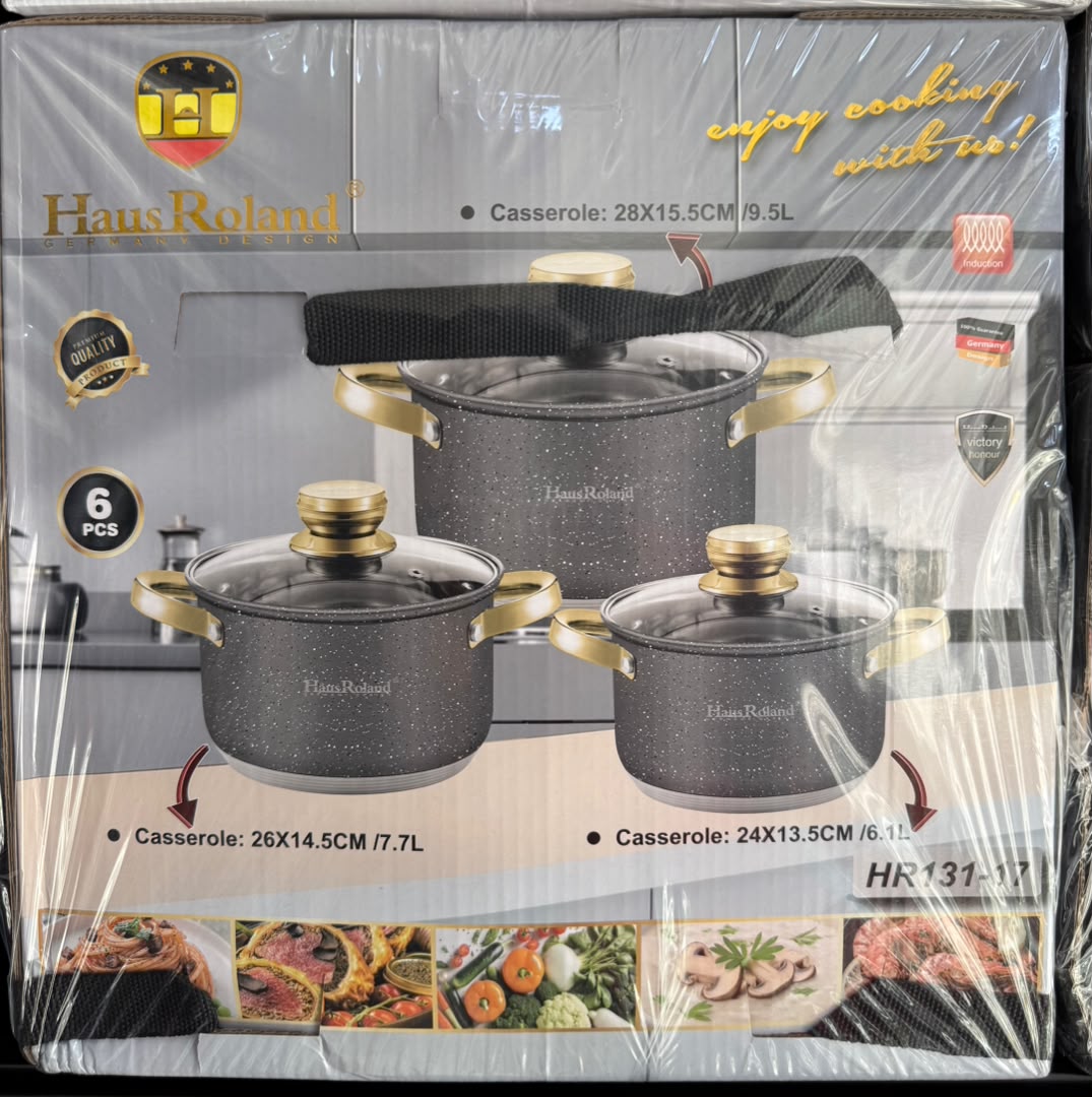 Non-stick pot set