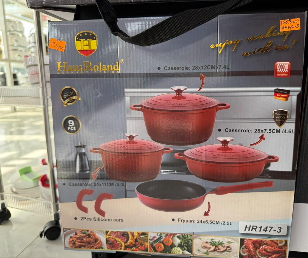 Non-stick pot set