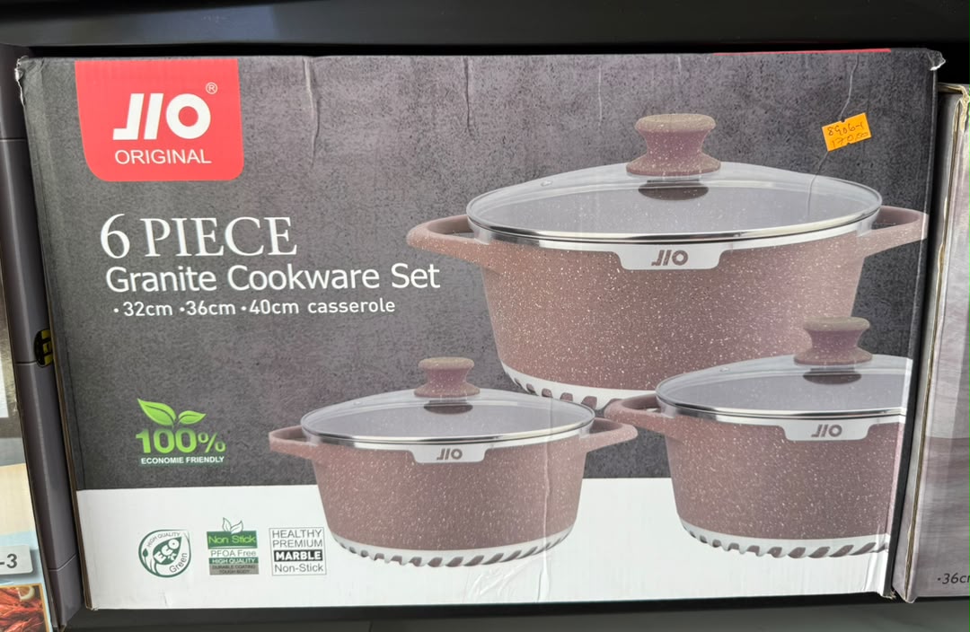 Granite coating pot set