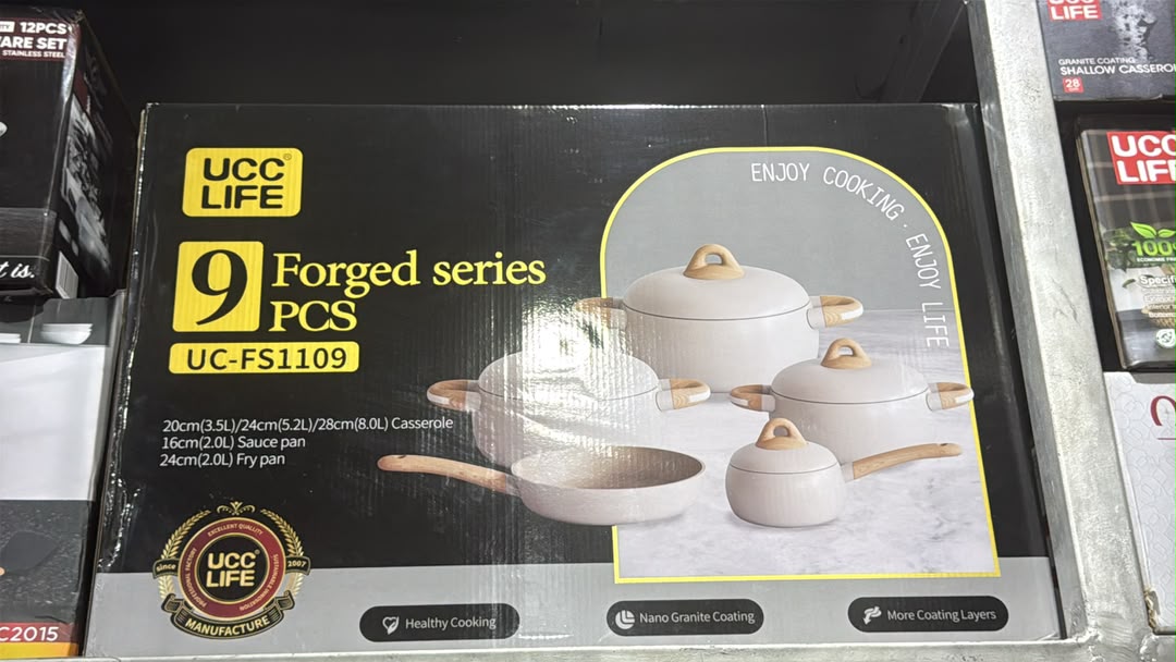 Forged series POT 9PCS