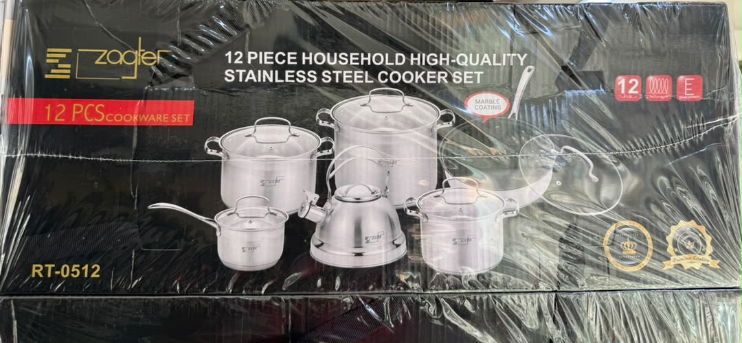 Stainless steel cooker set